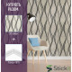 3Д панель самоклеюча 700х770х5  цегла Пурпурна (14-5) Stickit | 1334