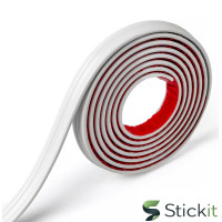Молдинг 5000х30х9,5   Білий Stickit | 2675