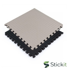 Підлогове двостороннє покриття GREY та BLACK 60*60cm*2cm   Stickit | 1843