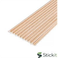 Рейка декоративная WPC стеновая 110х10х2900  Stickit | 3025