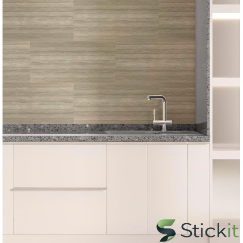 Самоклеящаяся стеновая PET плитка 600х300х2  Stickit | 2339