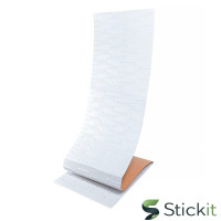 Самоклеюча 3Д панель 19600x700x5  Біла Кладка Stickit | 1335