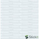 Самоклеюча 3Д панель 19600x700x5  Біла Кладка Stickit | 1335
