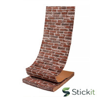 Самоклеюча 3Д панель 19600x700x3  Червона Катеринославська Цегла Stickit | 1333