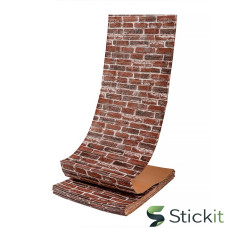 Самоклеюча 3Д панель 19600x700x3  Червона Катеринославська Цегла Stickit | 1333