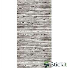 Самоклеюча 3Д панель під дерево кольору зебри 2800x700x3  Stickit | 1769